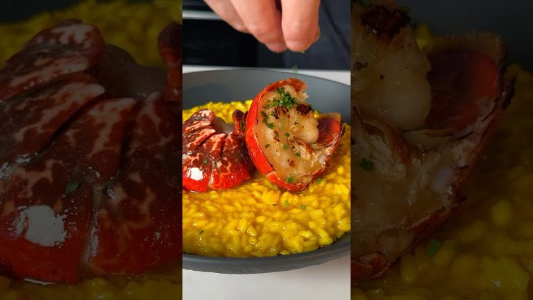 Lobster Risotto 🦞 #food #cooking #recipe