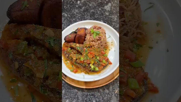 Braised Salmon 🇭🇹🔥😎 #food #seafoodrecipes #salmon #foodie #recipe #easyrecipe #dinner