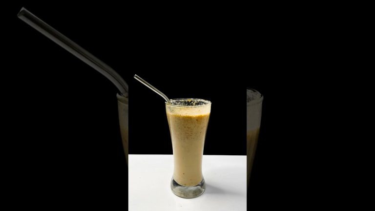 Chocolate banana shake #asmr #shorts