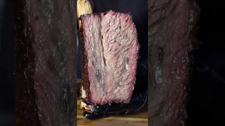 Tender and Juicy Smoked Beef #shorts #bbq