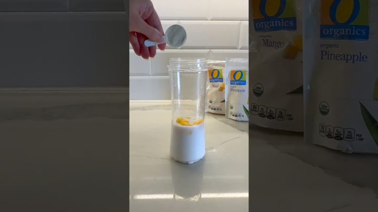 The Perfect Mango Pineapple Herbalife Smoothie