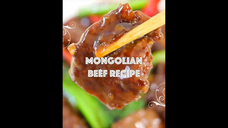 DIY Mongolian Beef #cooking #beef