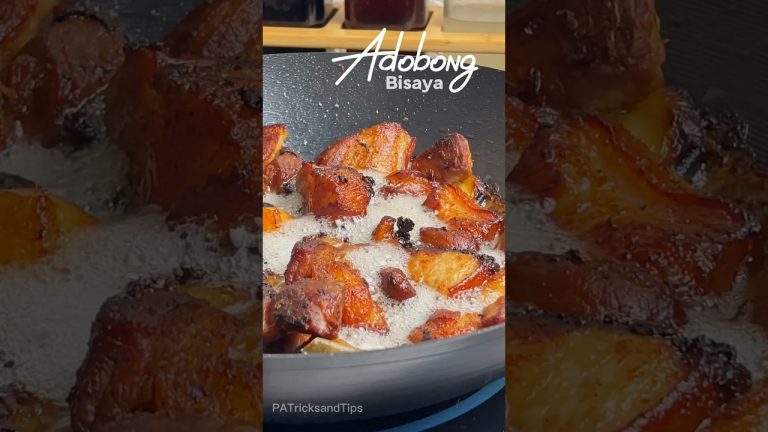 This is how you Cook a nice Pork Adobong Bisaya #adobo #recipe #cooking