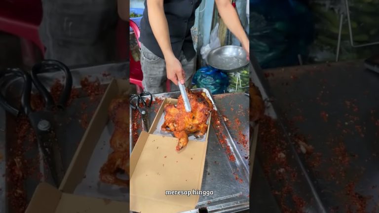 Lezatnya Ayam Panggang Bumbu Cabai Halus yang Bikin Ketagihan!, #shorts