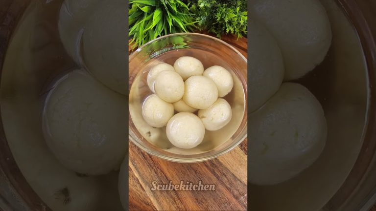 Soft Rasgulla Recipe #shortvideo #shorts