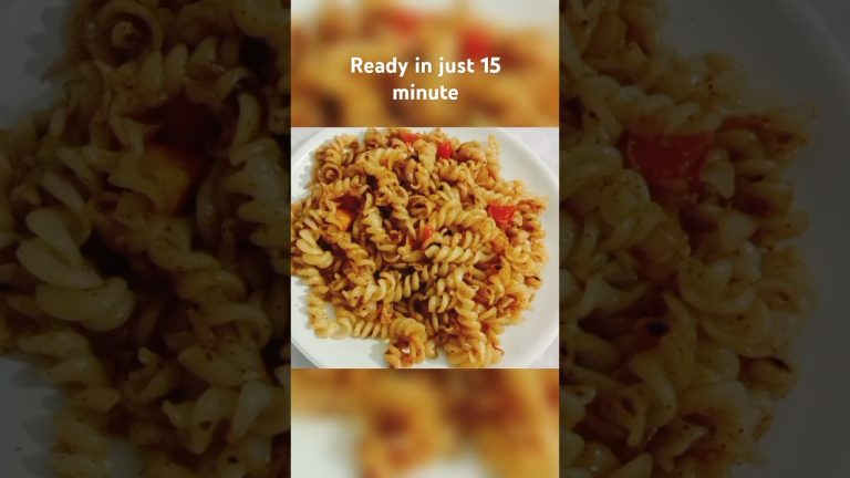 પાસ્તા રેસીપી /Red sauce masala pasta #masalapastarecipe