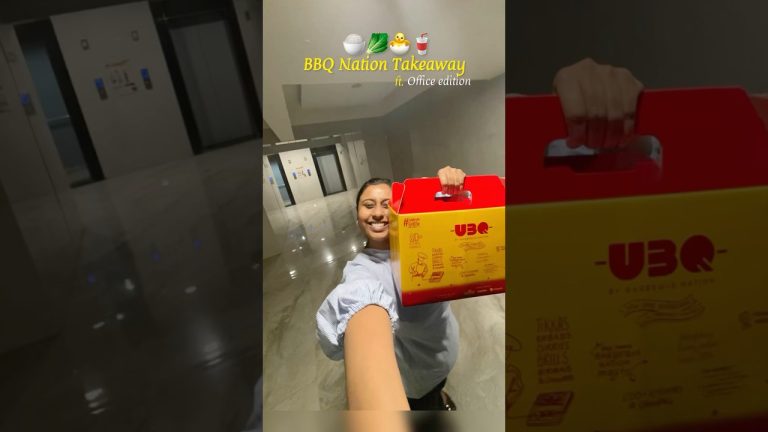 Barbeque Nation #takeaway | #foodie #bbq #pune #ytshorts #youtubeshorts #minivlog #vlog #bbqnation