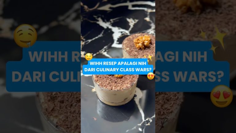 Yuk cobain buat Chestnut Tiramisu ala Napoli Matfia di rumah!😆✨