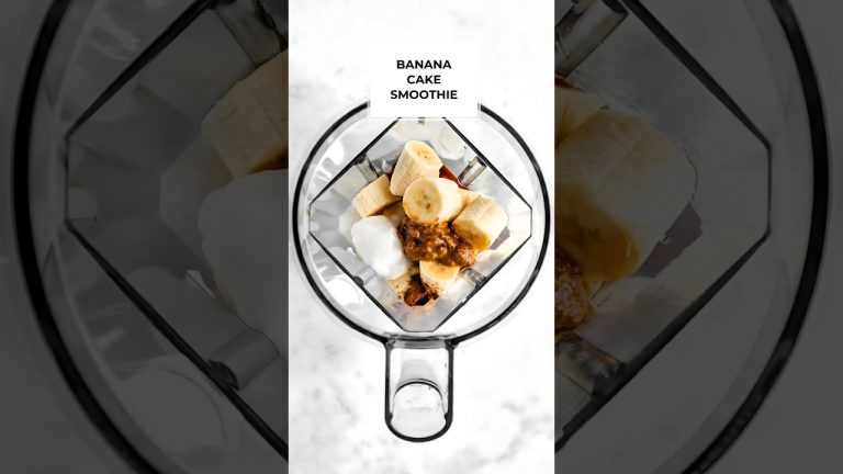 Peanut Butter Banana Smoothie | A healthy Treat #short