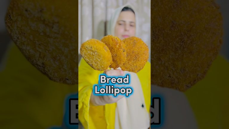 Bread lollipop recipe #shorts #shortfeed #chickenbread #chickenlollipop #youtubeshorts