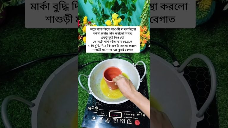 অটোপাশ বউকে কাজ দিলে এমনই #youtubeshorts #food #unfezzmyaccount #experiment #cookingrecipes #baby