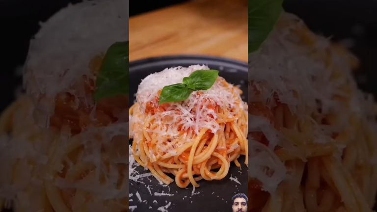 Would you eat this? #pasta #cooking #recipe #spaghetti #asmr #zachchoi #eatingvideos #asmr