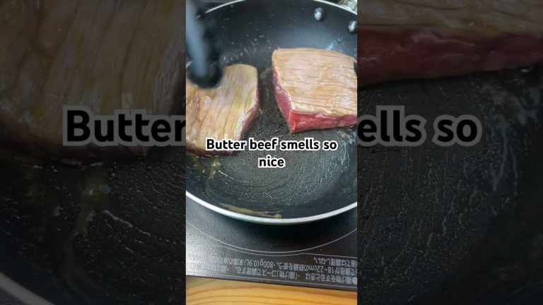 Butter beef smells so nice #food  #beef #beefdishes #cooking #beefmeat #beefrecipes