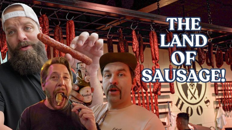 German Sausage And BBQ! | Chuds BBQ