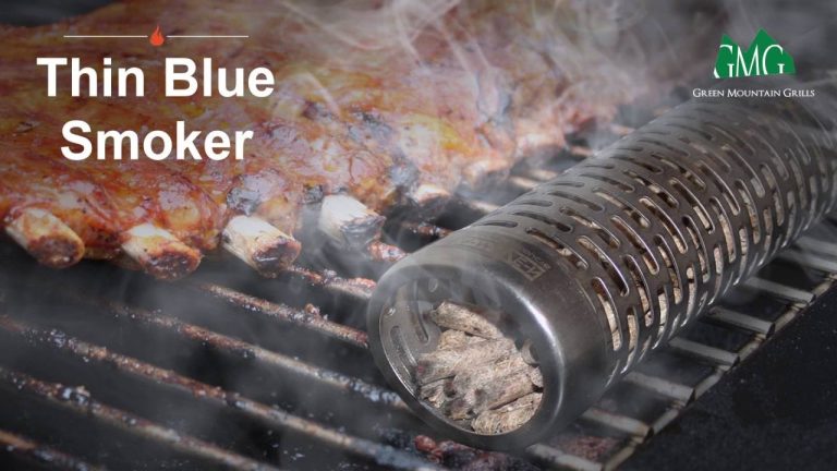 Wood Pellet Smoking Tube – Green Mountain Grills Thin Blue Smoker