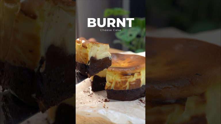 Kalian Tim Beli apa Bikin sendiri😱Burnt Cheesecake Brownies