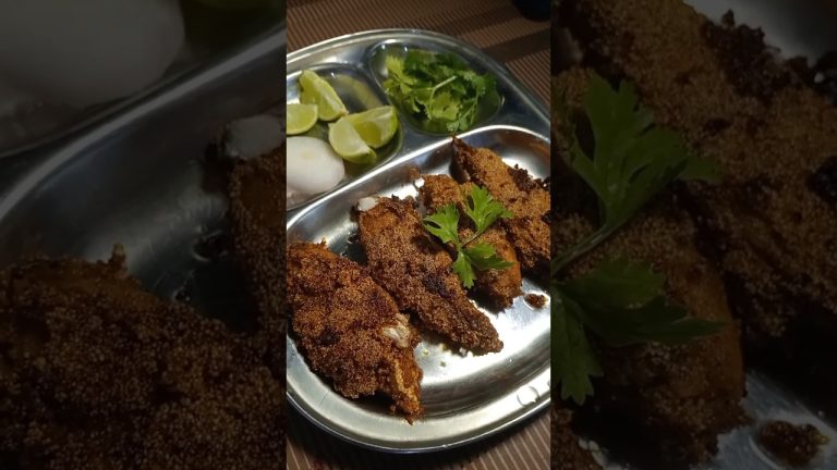 Karli fry recipe #fish #seafood #foodrecipe #minivlog #vlog #marathisong