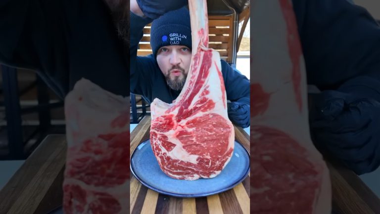 How to grill a tomahawk steak #shorts