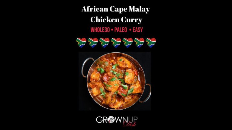 Cape Malay Chicken Curry Recipe
