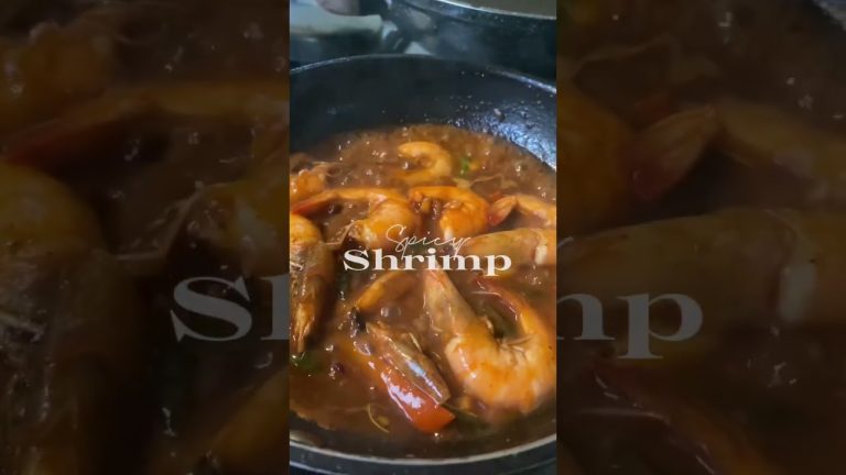 7: Spicy Shrimp 🦐 #pinoyrecipe #cooking #food #recipe #asmr #seafood #recipes #foodie