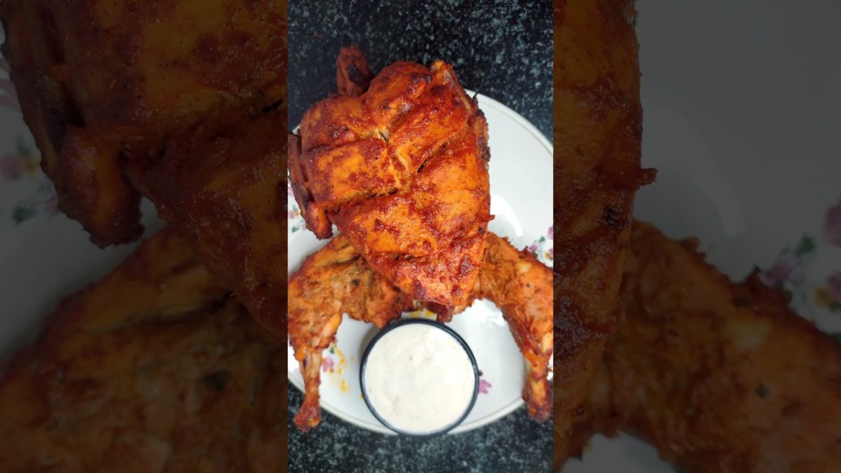 Tandoori chicken recipe #asmr #tandoorichicken