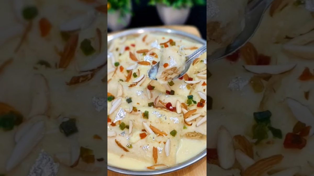 Bread Custard Roll | dessert recipes | bread pudding #shorts #sweet #bread