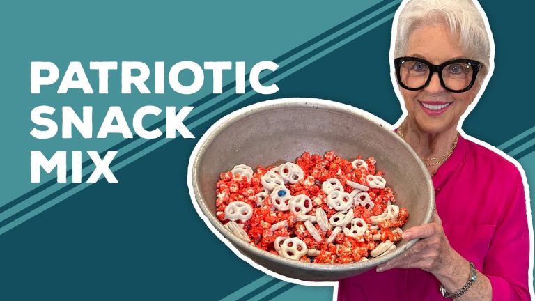 Love & Best Dishes: Patriotic Snack Mix Recipe | No Bake Dessert Ideas