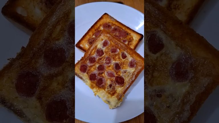 Sausage Bread🔥 | Easy Bread Recipe #shorts #shortvideo #youtubeshorts #trending