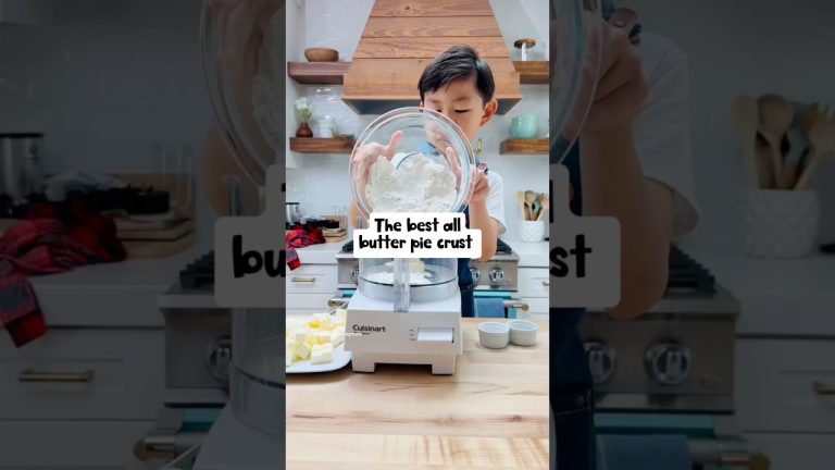 The BEST all butter pie crust recipe! 🥧 so flaky and good! #piecrust #dashbakesthegreats #pie