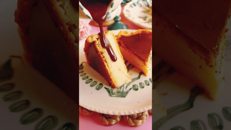 Burnt Basque Cheesecake Recipe by CnJ #shortsyoutube #viralvideo #viralreels #trending #baking #yum