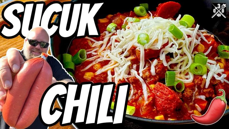 Das ULTIMATIVE Sucuk Chili Con Carne – 030 BBQ