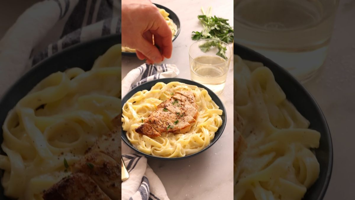 Chicken Alfredo!