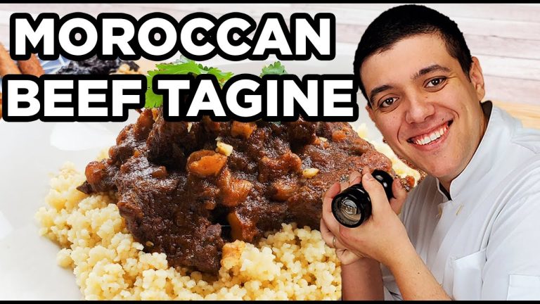 Moroccan Beef Tagine Recipe with Couscous