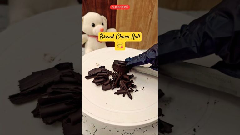 🍫Bread Choco Roll #food #youtubeshorts #trending #shortsfeed #shortsviral #viralshort #short #funny