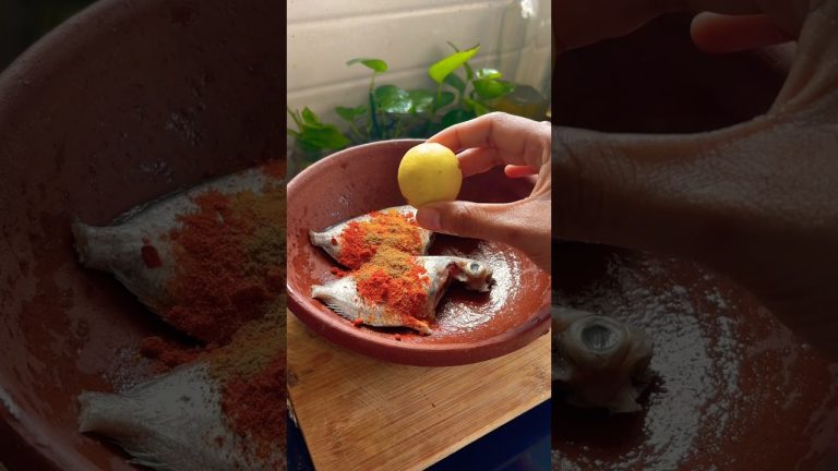 Tawa Fish Fry Recipe🤤 ఆంధ్రా చేపల వేపుడు | Spicy Masala Fish Fry | Chepala Vepudu #seafood #nonveg