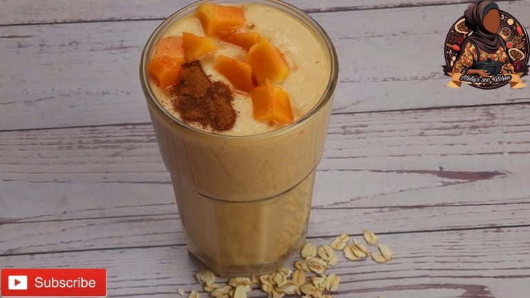 The Best Oats Smoothie Recipe For Weight Loss