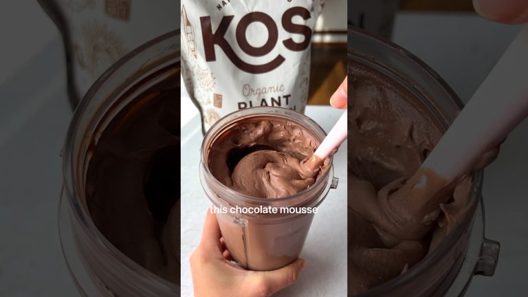 65g of protein chocolate mousse 🤯 – PLANTYOU20 on KOS.com for 20% off #shorts #KOSpartner