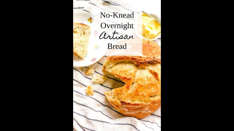 Simple No-Knead Overnight Bread