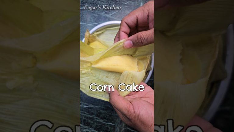 SweetCorn Cake Recipe #Shorts