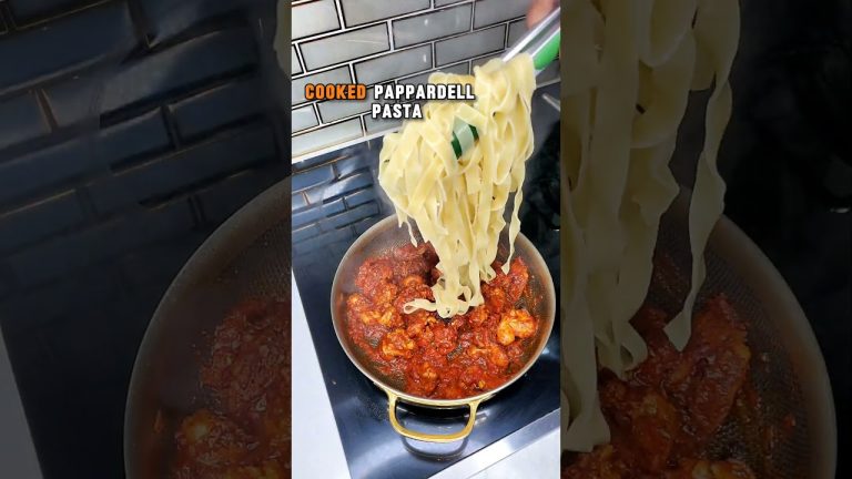 PAPPARDELLE CHICKEN PASTA #recipe #cooking #pasta