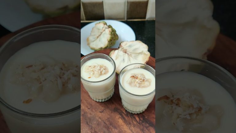 Short 74 | పిల్లలు సీతాఫలం గింజలు తీసుకుని తినలేరు కదా ఎలా చేసి పెట్టండి | Custard Apple Milk Shake