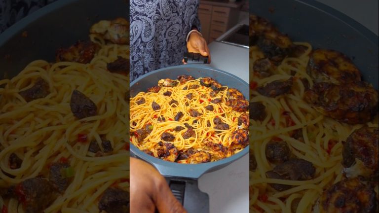 Easy To Make Try This Spaghetti Recipe #shorts #cooking #shortsafrica #food #youtubemade