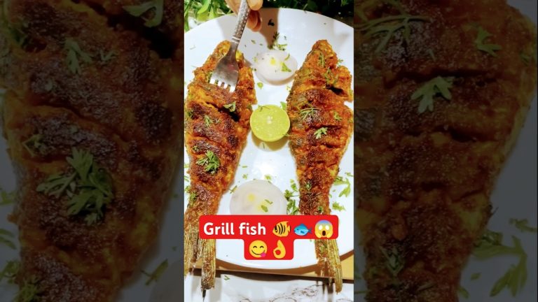 Grill fish recipe 🐠🐟😋👌#shortsvideo #racepi #dj #remix #song #bollywood #music #please #subscribe 🙏🙏🙏