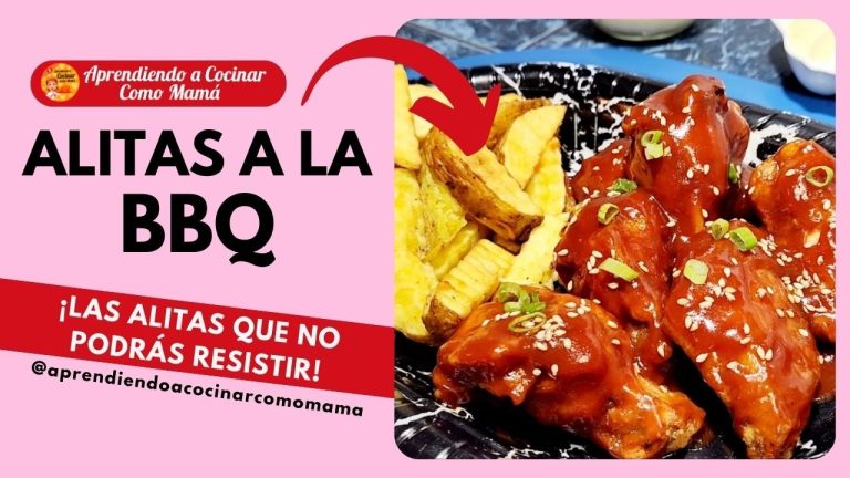 Ya Llegó! ALITAS A LA BBQ – No lo dejarás de Comer Nunca
