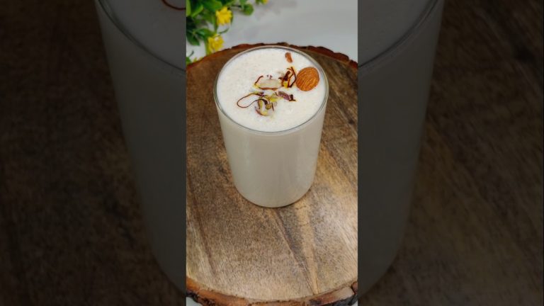 Badam shake | kesar-badam shake recipe | Almond milkshake | #almond #badam #shorts #recipe #shake