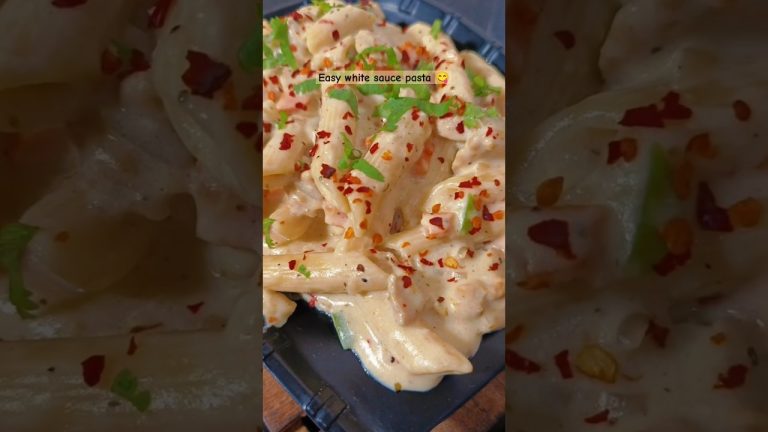 বাড়িতে তৈরী এই পাস্তা খেলে আপনি আমায় মনে রাখবেন .. white sauce pasta recipe in Bangla #disanoPasta