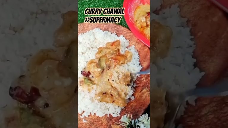 Curry chwal recipe urdu/Hindi #shorts #curry #viralvideo #food #shortsfeed