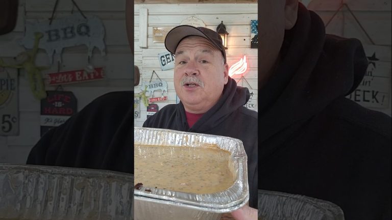 Taco Cheese Dip in the Blackstone Pellet Grill #shorts #cheesedip