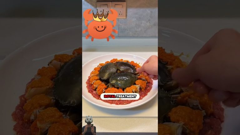 Swimming Crab’s Roe? Too Good to Leave Behind! 🦀😋