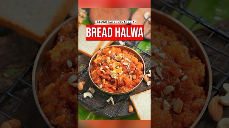 Hyderabadi Special Best Bread Halwa Recipe